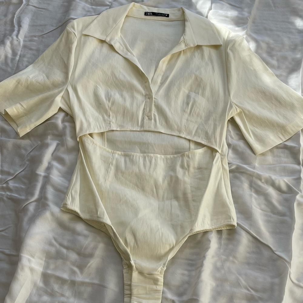Zara cut out bodysuit